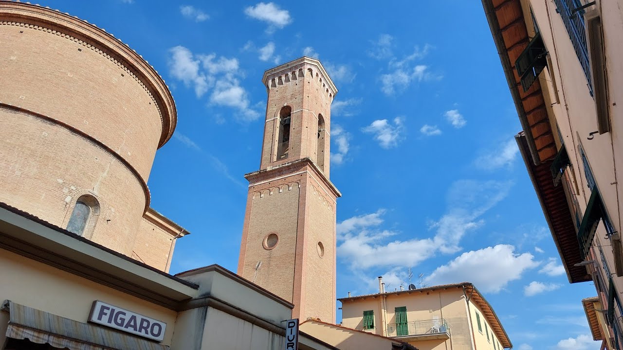 Le campane di Certaldo(FI) Propositura di San Tommaso,distese feriali delle campane minori+sonello