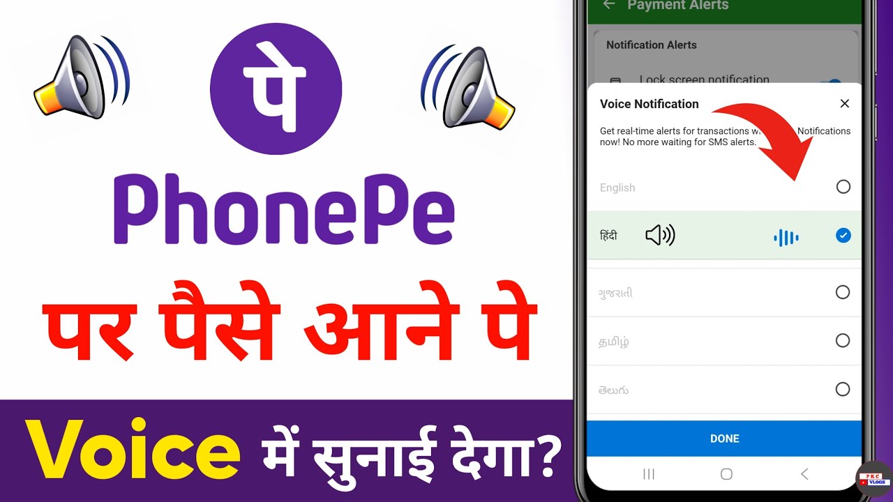 phonepe voice notification kaise on kare - phonepe voice notification chalu kaise karen