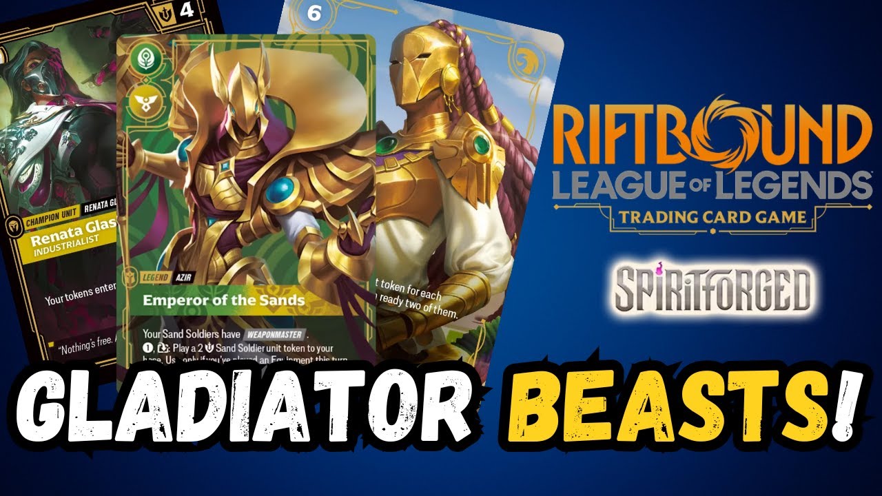 Азир — настоящий зверь! | Riftbound: The League of Legends TCG