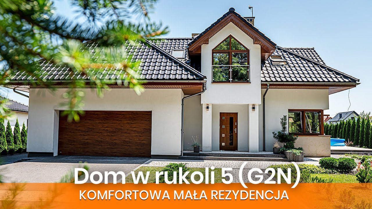 Dom w rukoli 5 (G2N) - FILM - Wizyta w wyjątkowej małej rezydencji - ARCHON+ Projekty Dom&oacute;w #dom