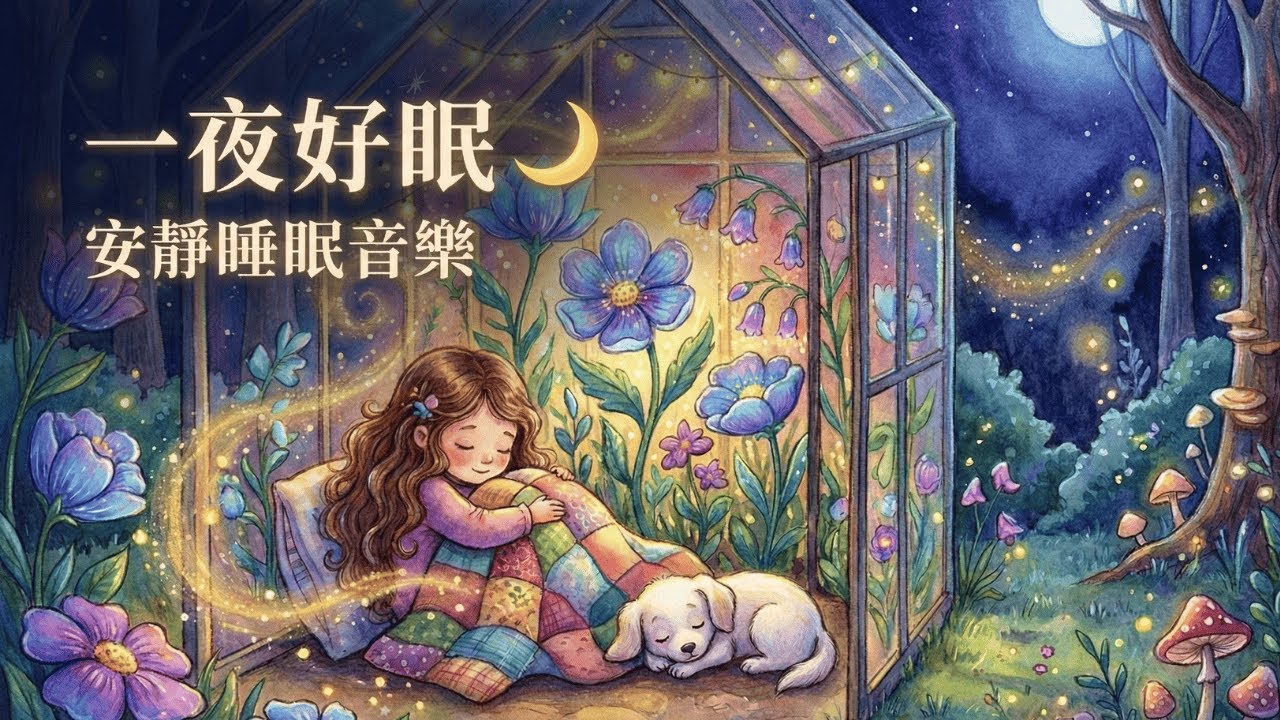 一夜好眠 🌙｜安靜睡眠音樂｜安心入睡・溫柔陪伴