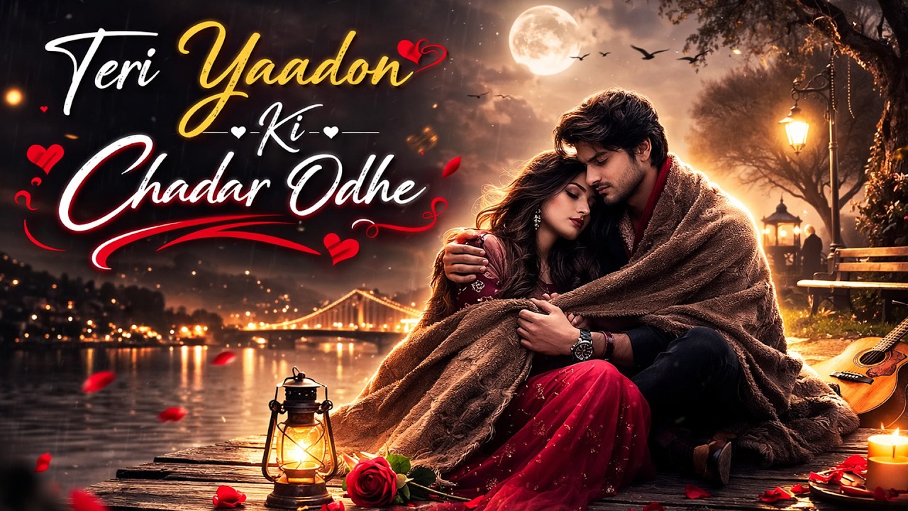 Teri Yaadon Ki Chadar Odhe (Official Video)🌹 Evergreen Romantic Songs |❤️ Hindi Song #90s #hindisong