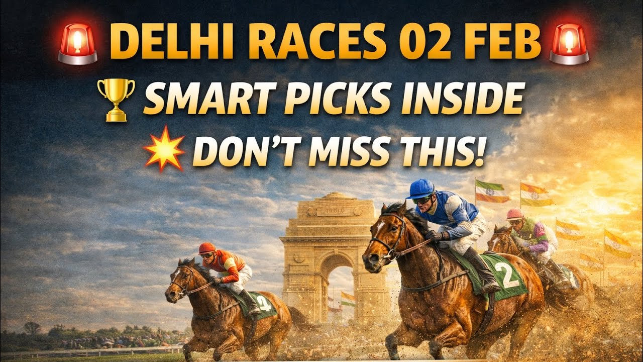 Delhi Races Today | Race 1–6 Full Analysis | WIN • PLACE • VALUE | Handicap Hub India