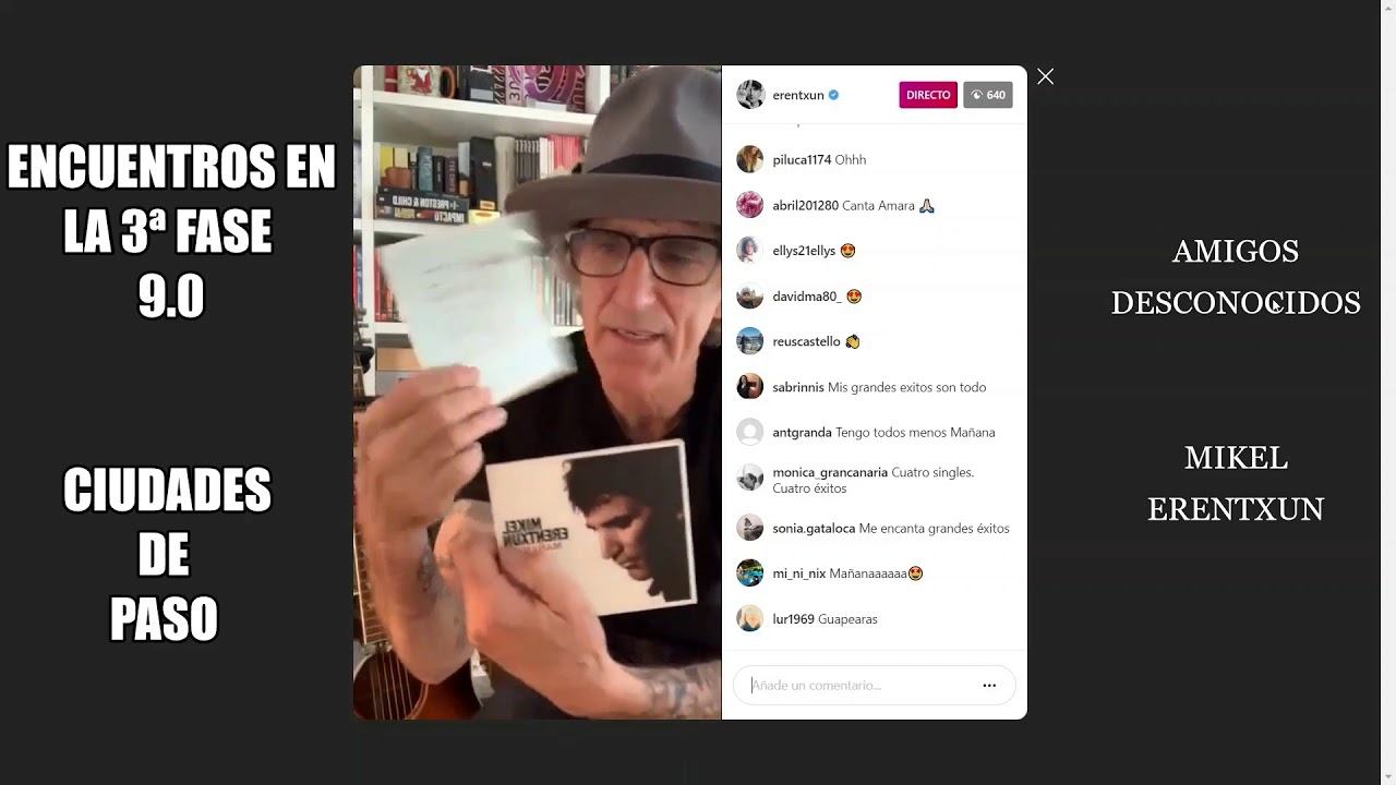 2020-06-13 Encuentros en la 3ª Fase 9.0_Ciudades de Paso_Mikel Erentxun