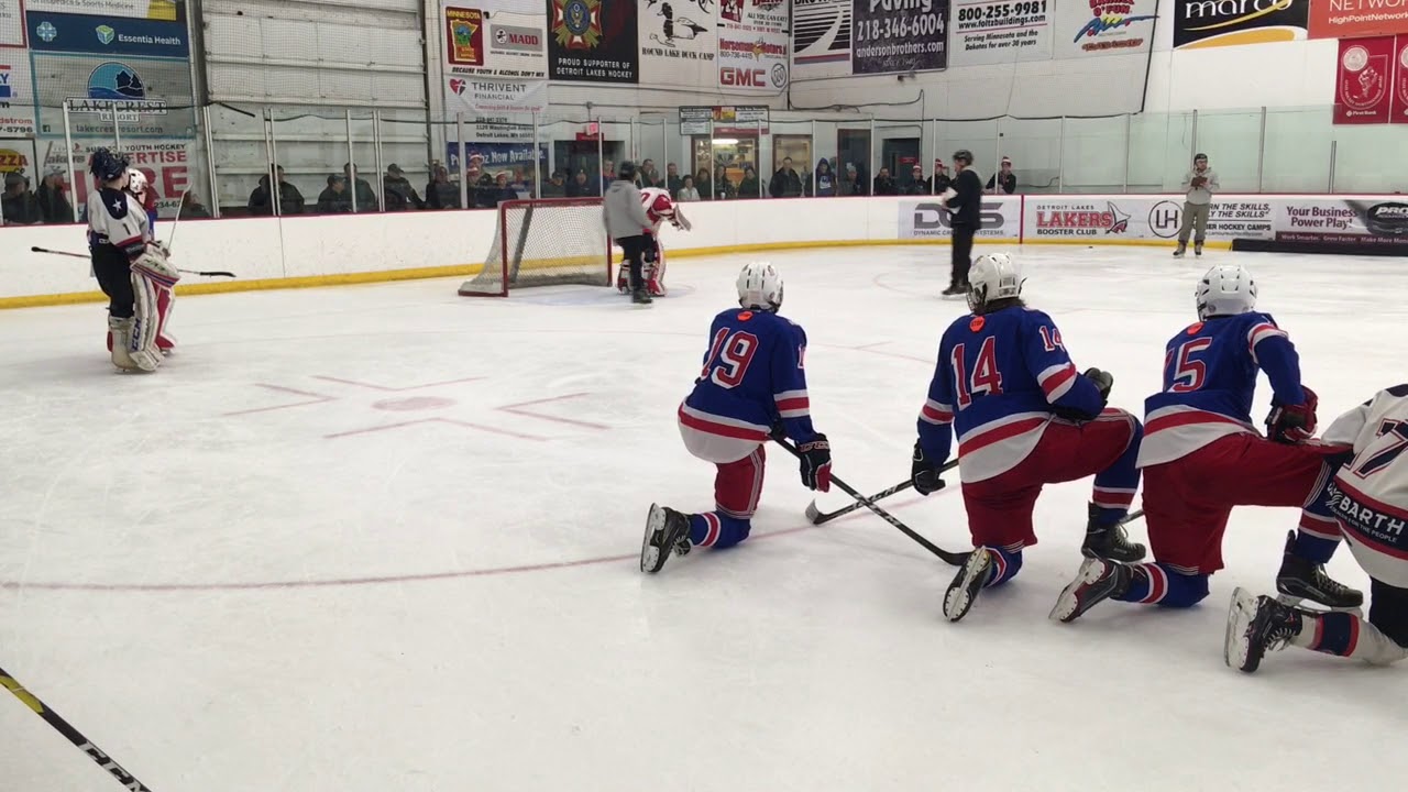 Brody Lamb Stopped Twice! 2019 Detroit Lakes Bantam A Shootout Challenge Goalie Champ Elijah Blow