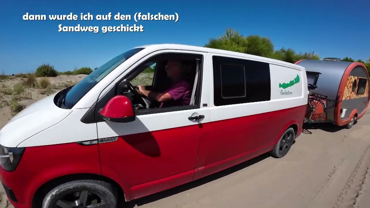 Anfahrt zum Hidrovor Beach, Albanien, Balkan Tour 2025, Tag 9