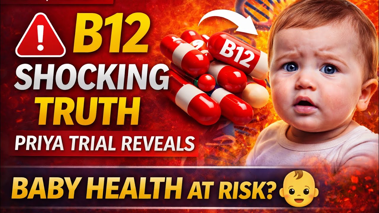 Vitamin B12 & Baby Health 🚨 PRIYA Trial Findings Explained | GS 2 Health #upsc2026 #currentaffairs 