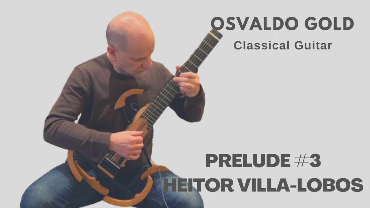 Prelude #3 by Heitor Villa-Lobos on a Moov guitar