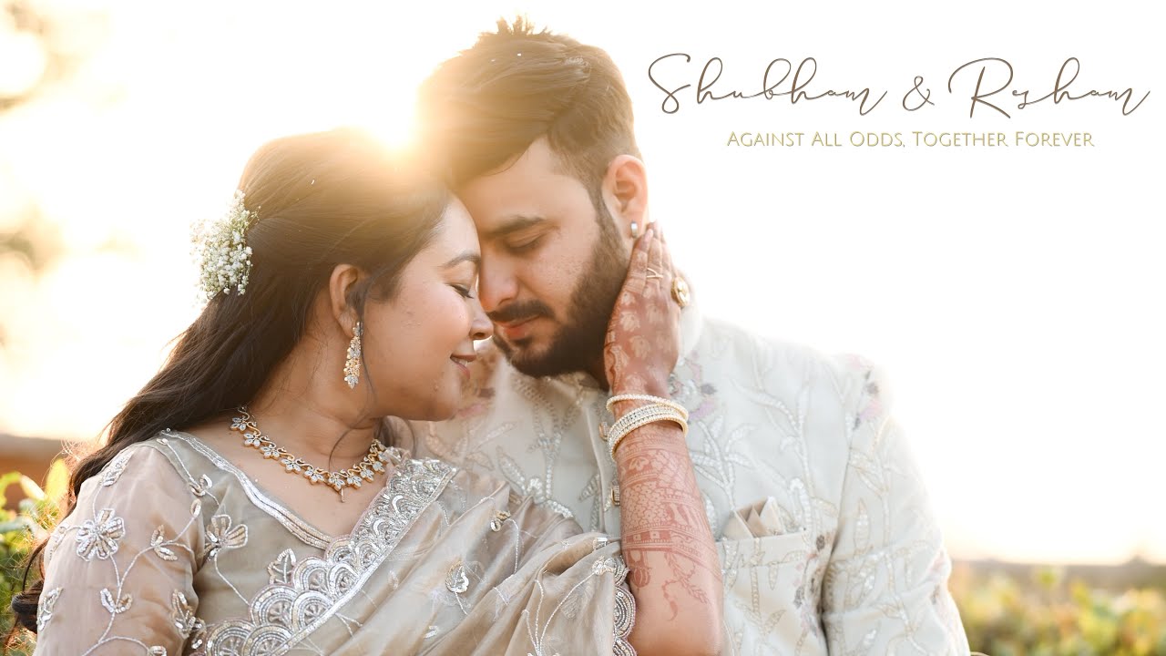 Shubham & Resham Engagement Highlight Video || Weddinsgbyzoomin || 8770307311