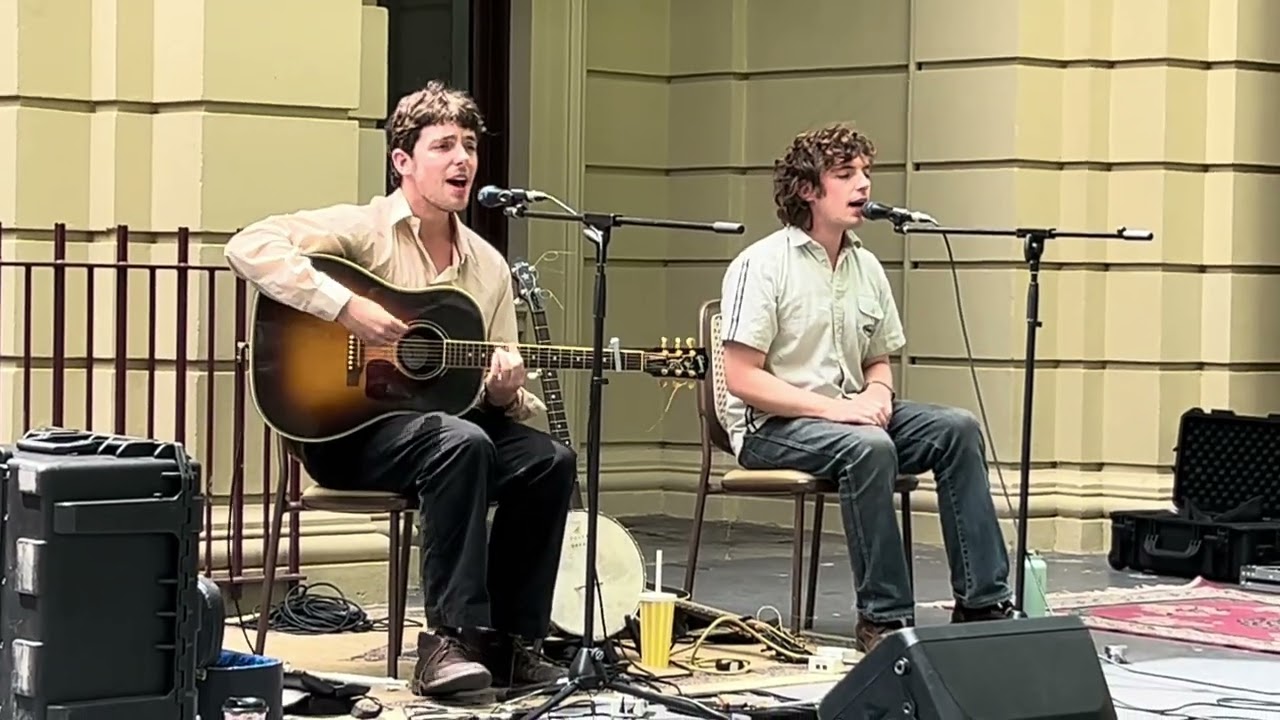 The Ocelots live in Library Gardens Bendigo Feb 2026