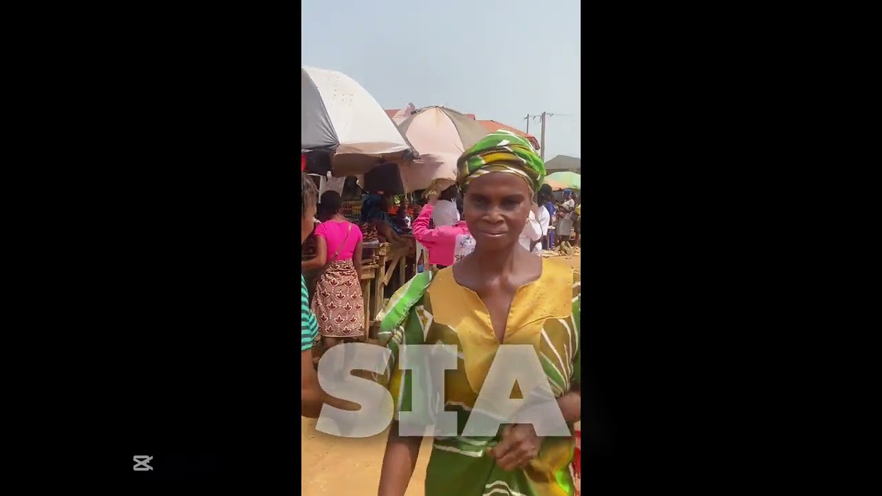 SIA AT GBERIGBE MARKET IKORODU LAGOS