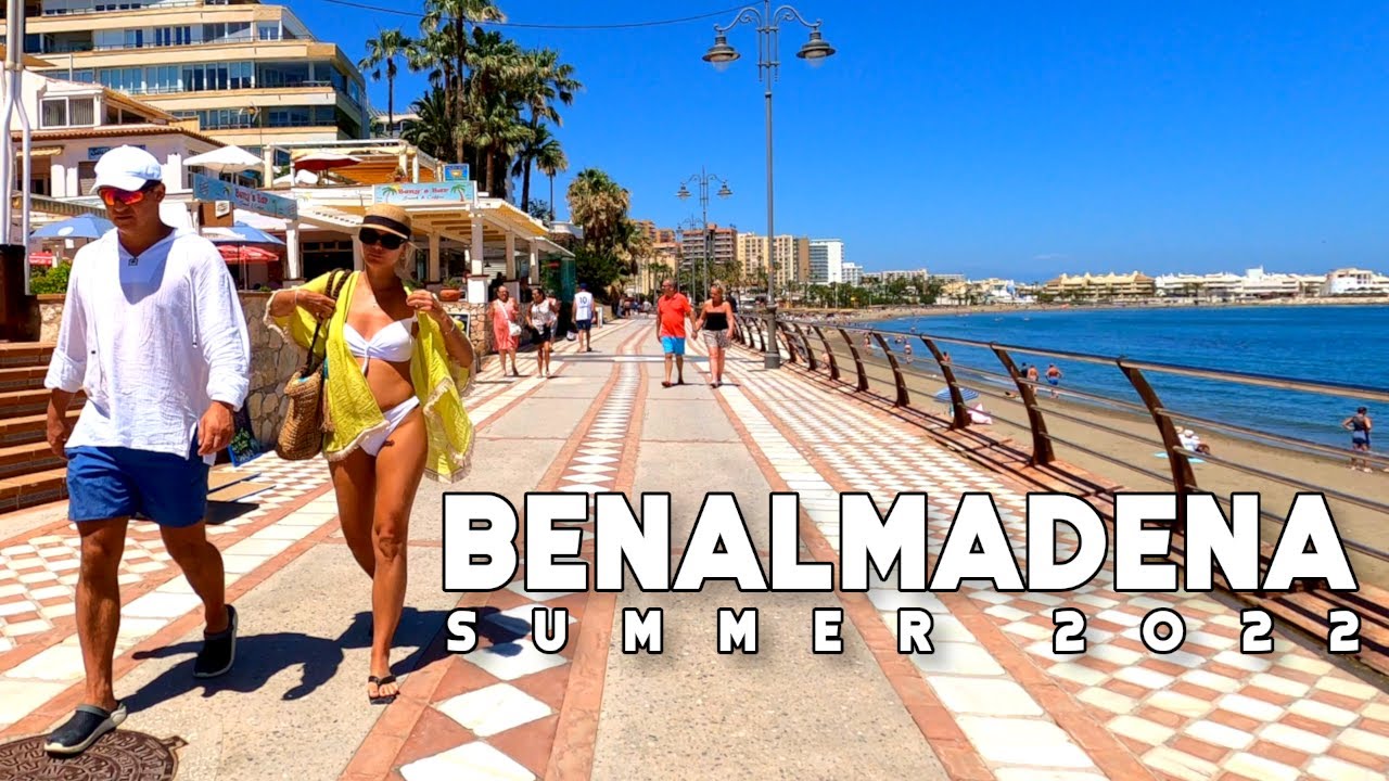 Benalmadena Spain Relaxing Day Summer 2022 June Update Costa del Sol | Málaga [4K]