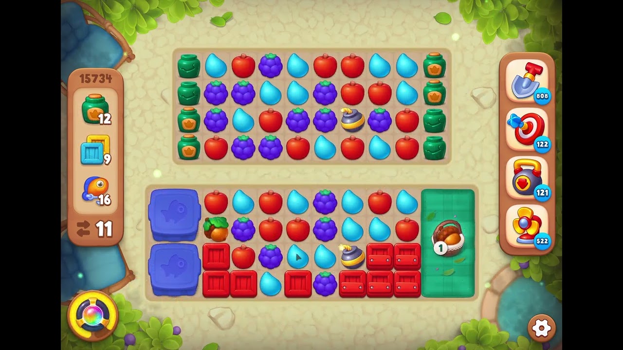 GardenScapes Level 15734 no boosters 