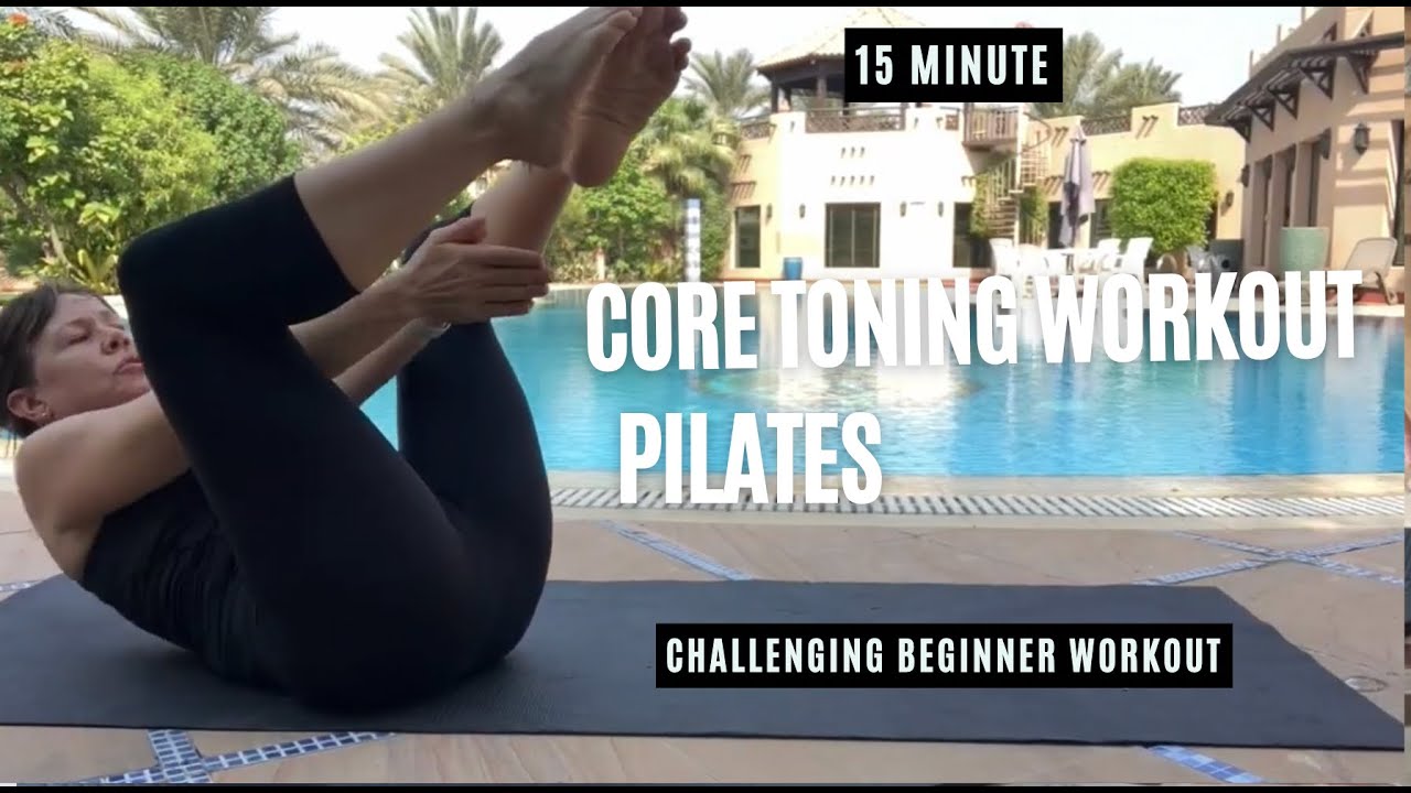 15 MIN PILATES CORE & ABS WORKOUT ||  (No Equipment)10 Day Pilates Challenge Day 5.