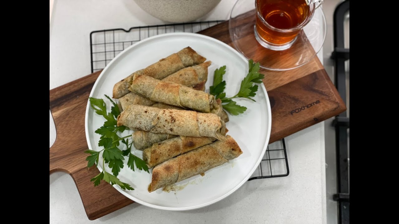 اقراص السبانخ بخبز الشراك