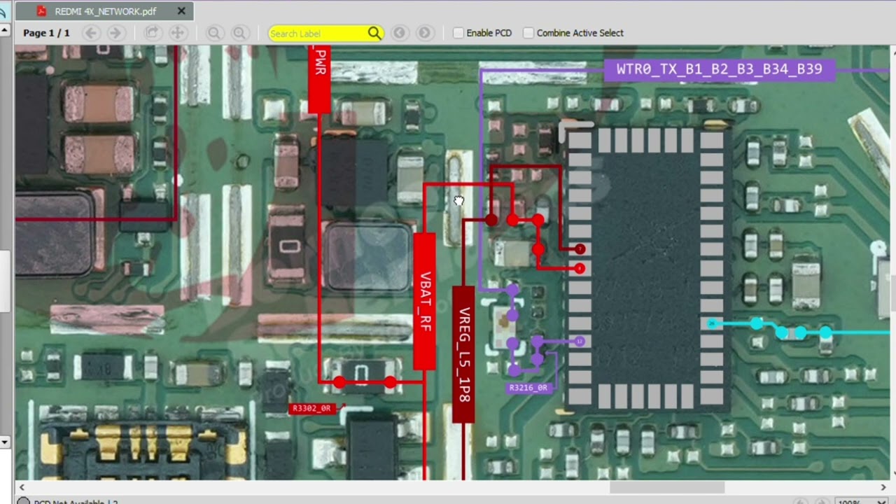 Xiaomi redmi 4X network solution/ Borneo schematic and hardware solution