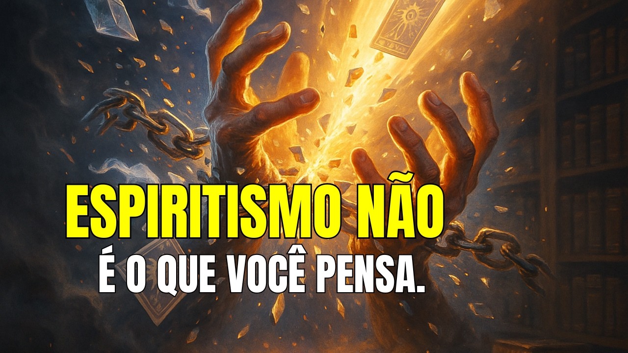 Espiritismo NÃO é o que você pensa. Entenda a diferença definitiva.