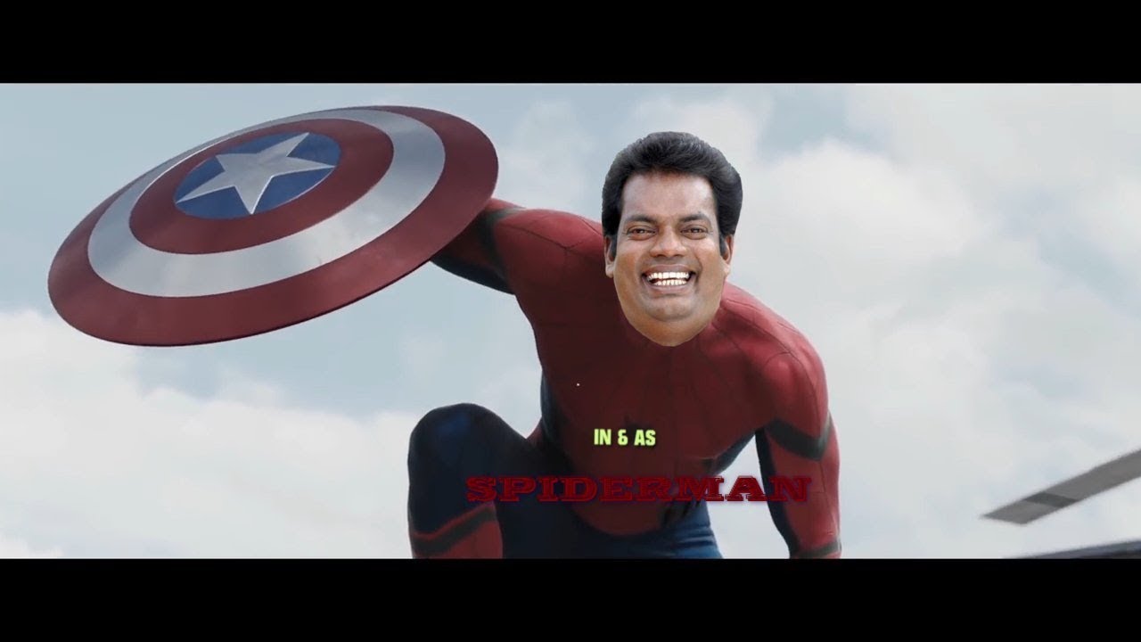 SALIM KUMAR IN & AS SPIDERMAN |ULTIMATE FIGHT | Troll malayalam