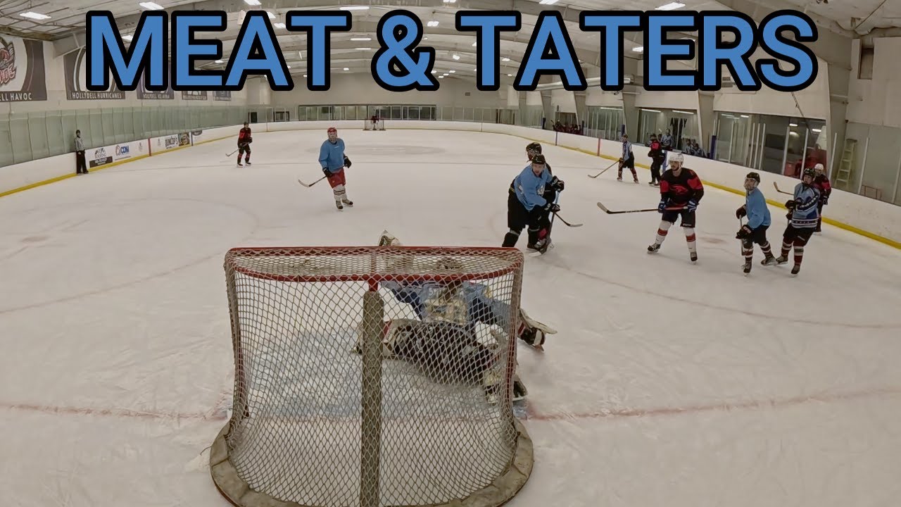MEAT & TATERS... *MIC’D UP* Go Pro Hockey Goalie