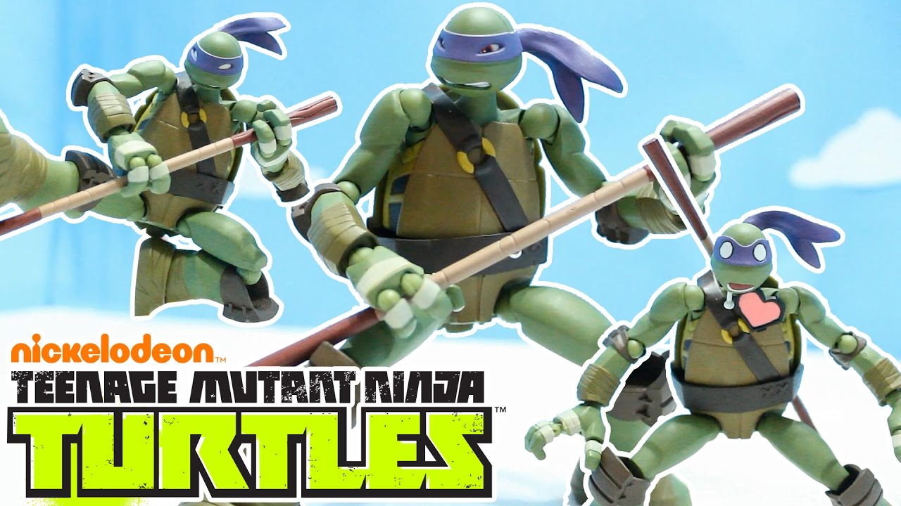 (ESPAÑOL) TORTUGAS NINJA: DONATELLO - kaiyodo - revoltech - figura - juguete - reseña - review