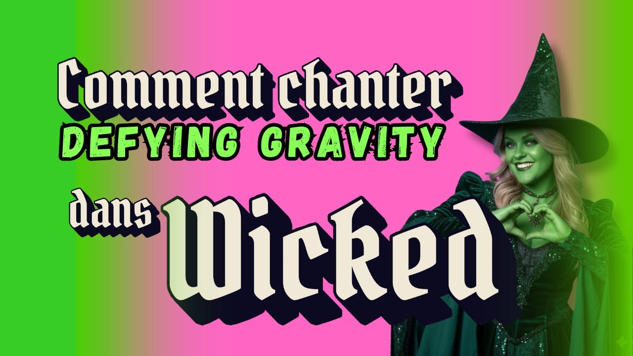 Comment chanter Defying Gravity (la fin) dans WICKED 1 - avec Geneviève Paré