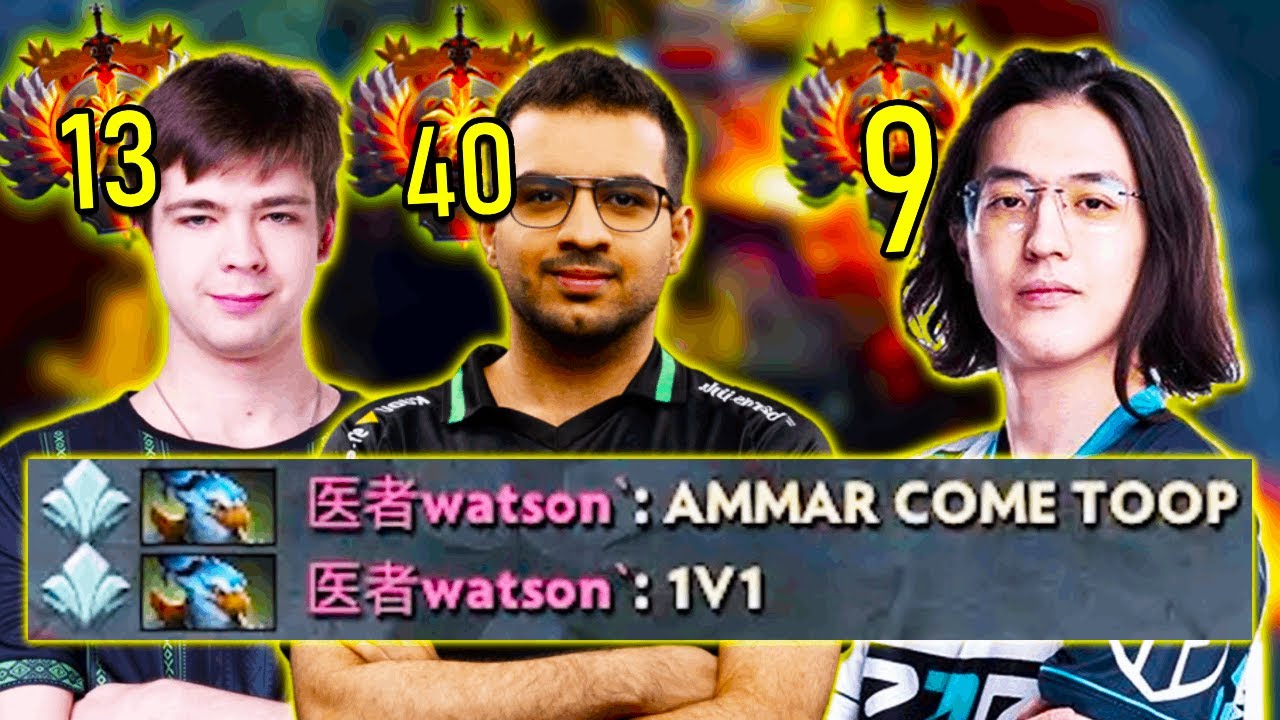 WATSON ZNAJDUJE ZAWODOWC&Oacute;W FALCON W PUBIE - kontra Ammar Malrine Dota 2