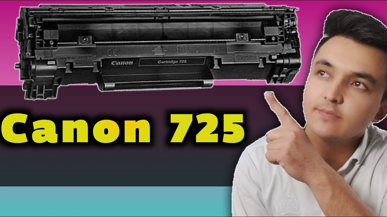 آموزش شارژ کارتریج کانن Refill ink cartridge canon 725