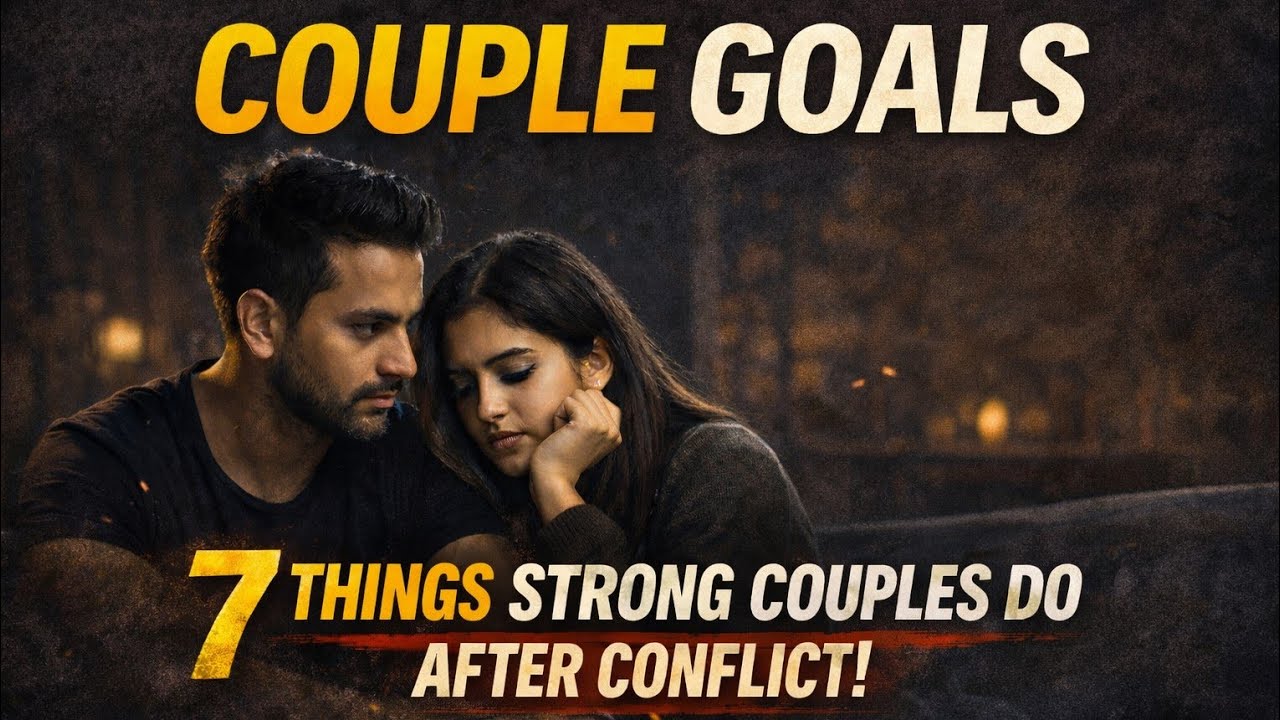7 Things Strong Couples Do After Conflict 👩&zwj;❤️&zwj;👨 | Couple Goals 