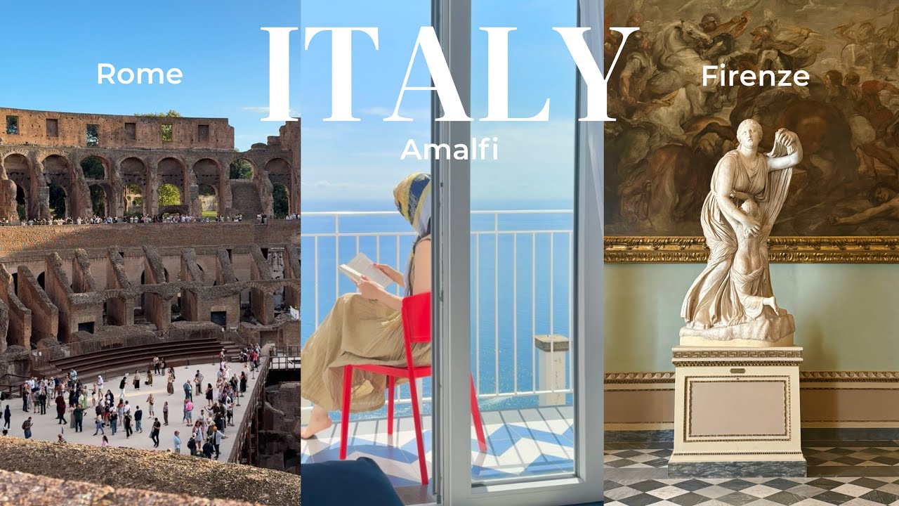 [vlog] Memories of Rome, Amalfi, Florence (the beginning of the Italy journey)