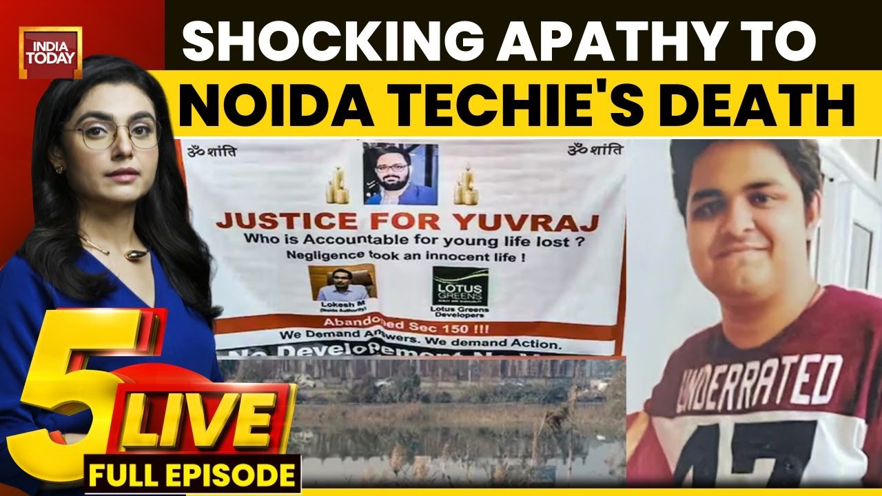 Noida Techie Death | Vijay Questioned By CBI | T20 WC | IND vs NZ | 5Live With Sonal Mehrotra Kapoor