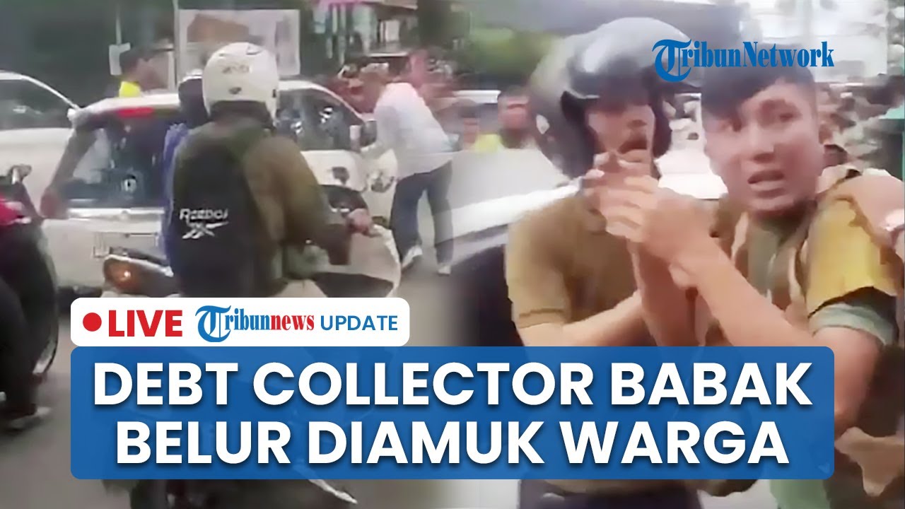 🔴LIVE: Detik-detik 2 Debt Collector Babak Belur Diamuk Massa gegara Nekat Tarik Paksa Mobil di Medan