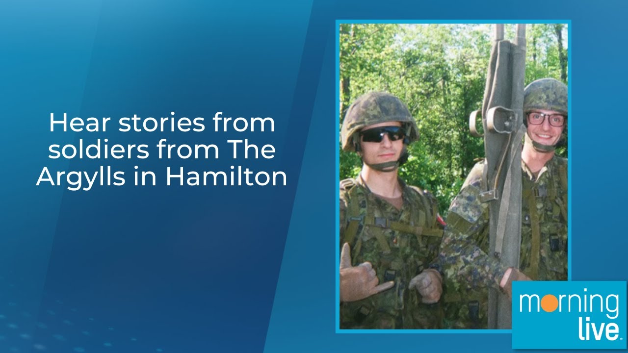 Послушайте истории солдат из Аргайлса в Гамильтоне