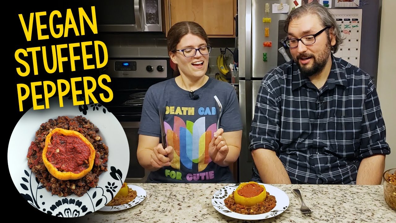 Recipe: Vegan Stuffed Peppers (Mexican-Style, Oil-Free)