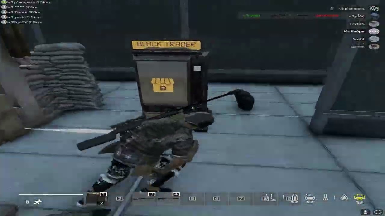 1 раз зашел на атлантик #dayz #ATLANT