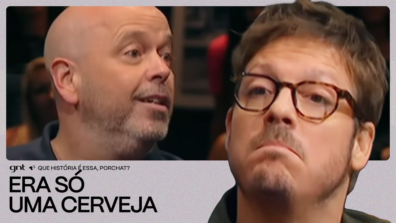 Alex Escobar só queria uma cerveja e acabou passando por um SUFOCO | Que História É Essa, Porchat?