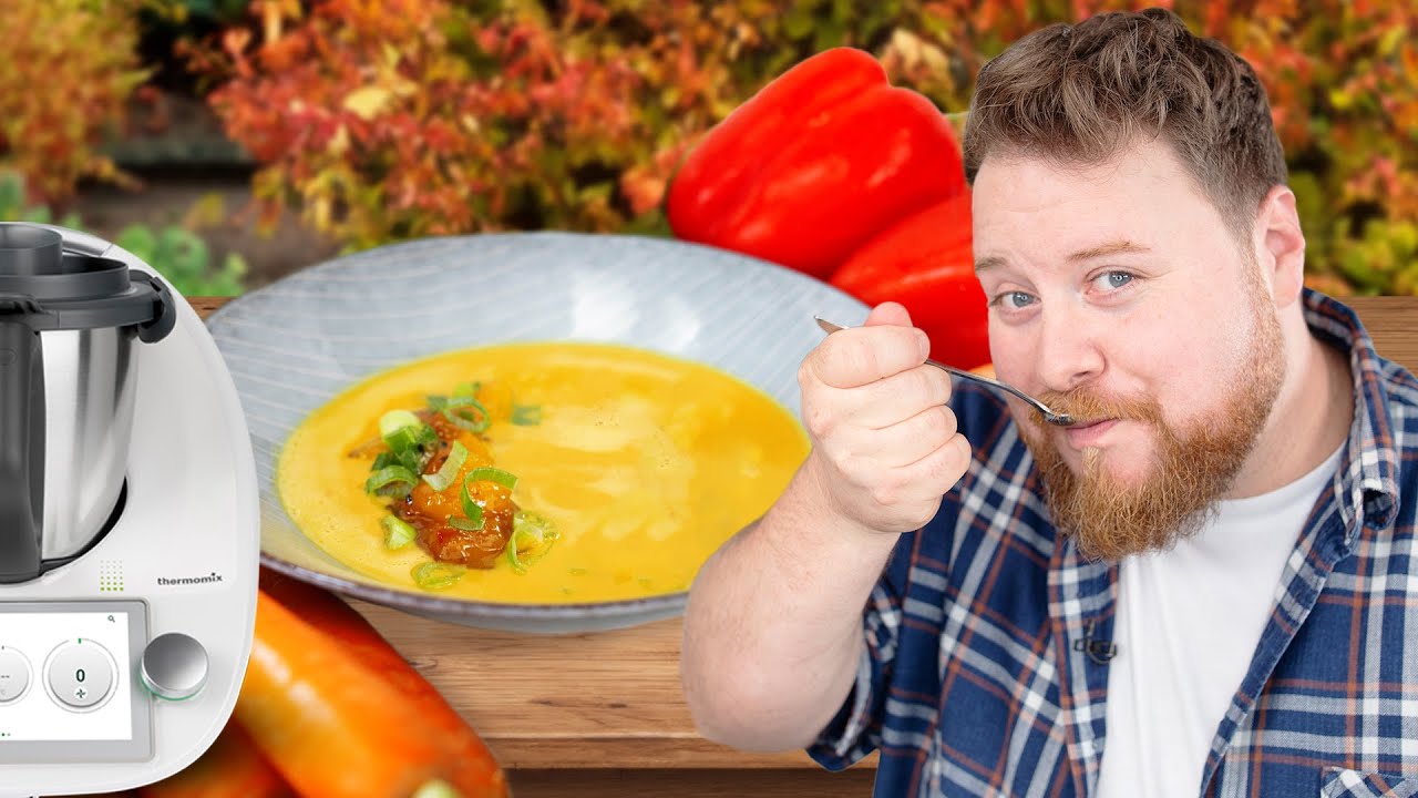 EINZIGARTIGES Thai Curry mit Mango: So kochst du die perfekte Asia Suppe | Thermomix® Kochrezept
