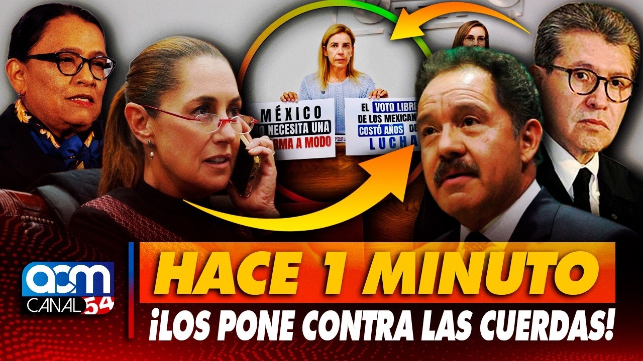 CLAUDIA METE ACELERADOR CON LA REFORMA Y PONE CONTRA LAS CUERDAS AL JUDAS Y MIER!