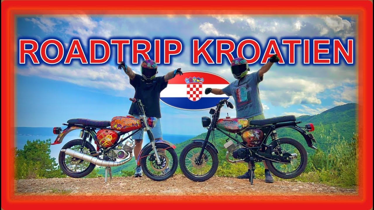 Simson, Sonne, Camping – der perfekte Roadtrip in Kroatien! 😳🚀💥