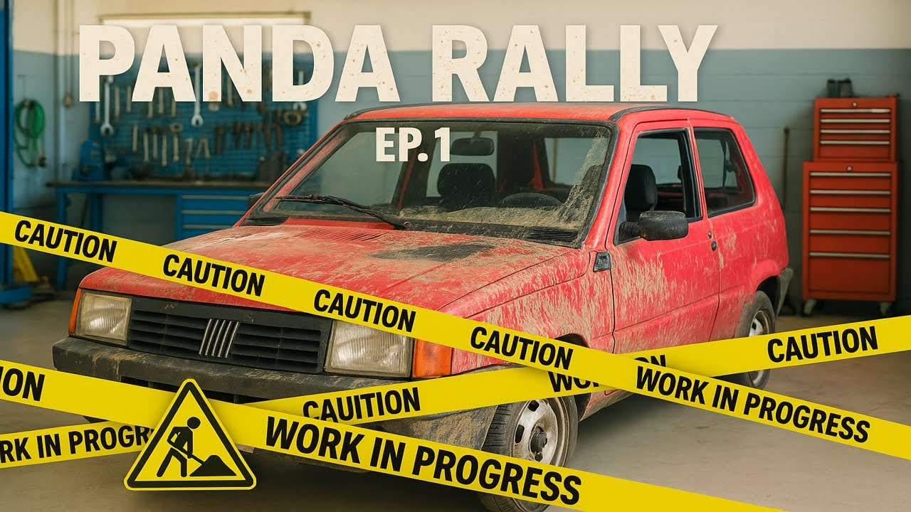 PANDA RALLY prime MODIFICHE + TEST FINITO MALE *tutto da rifare*
