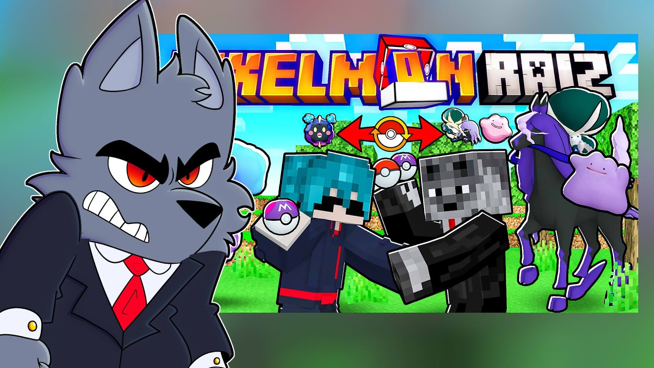 PIXELMON RAIZ AO VIVO NO MINECRAFT