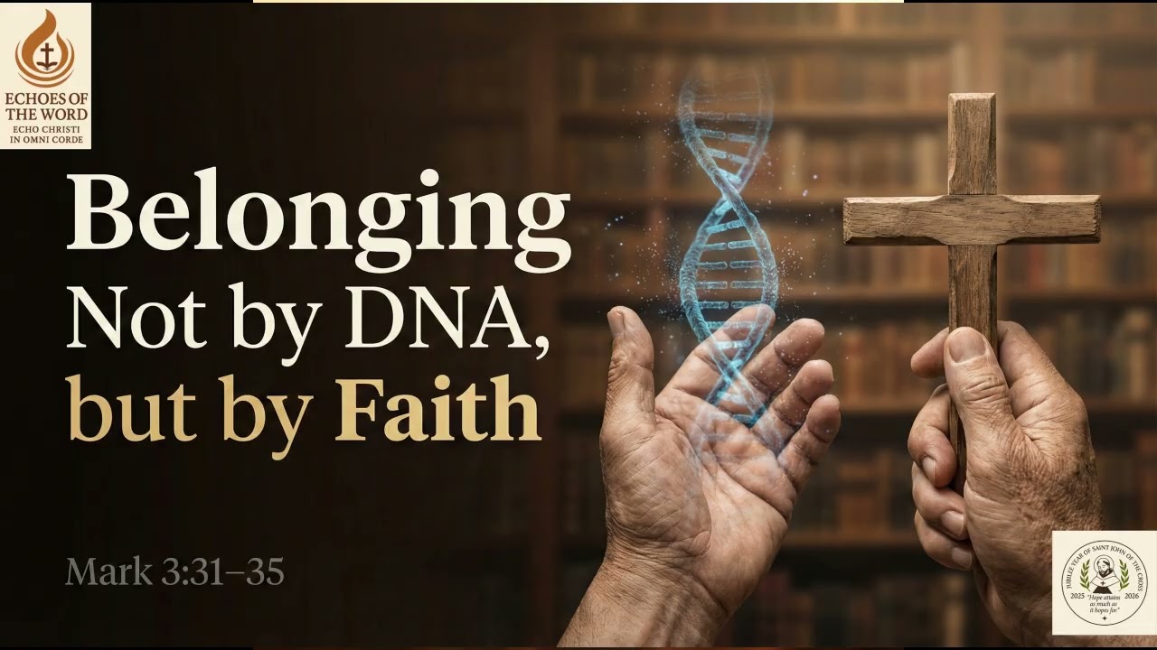 Belonging Not by DNA, but by Faith Catholic Mass Gospel Reflection – 27 January 2026