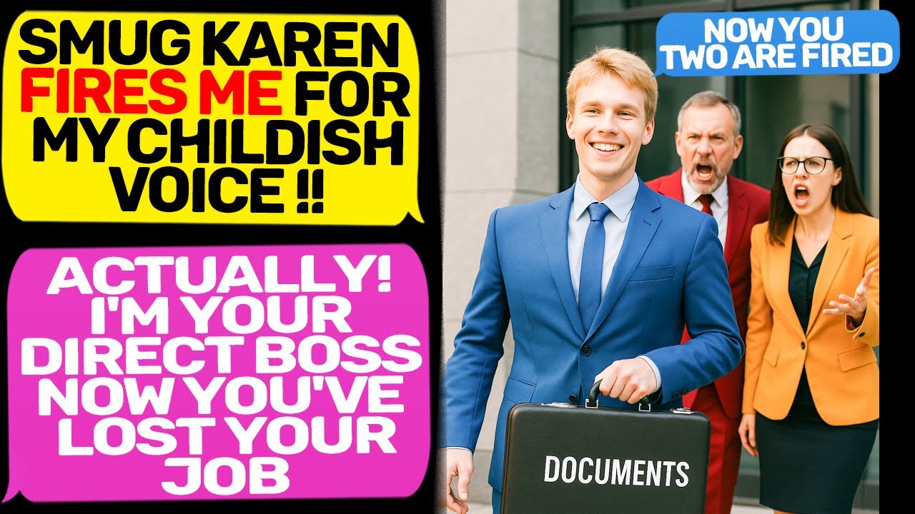 Smug boss Karen fired me! It Ruins Her! I'm her new boss at her new job! lol r/EntitledPeople