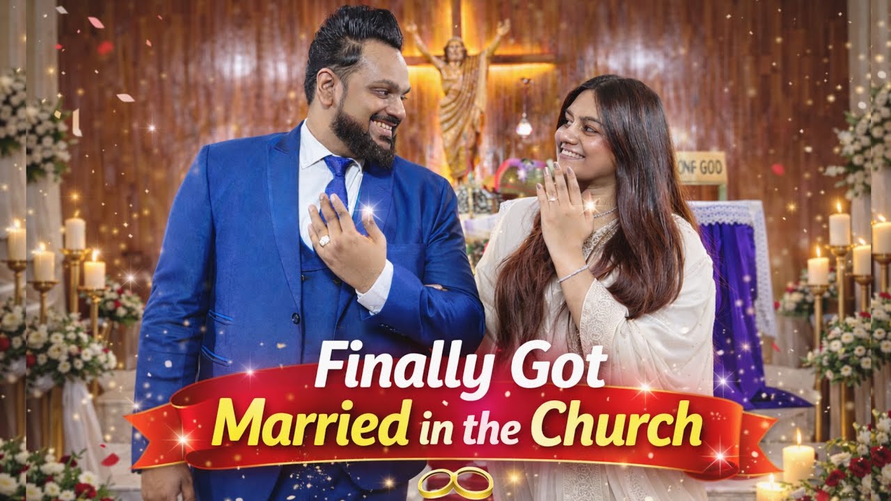 Finally Got Married in Church - Emotional moments 💍⛪️❤️✝️ #wedding #love #jesus 