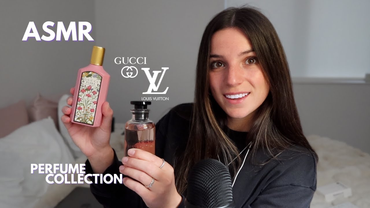 Showing You My Perfume Collection ASMR | Delicate Whispering and Tapping