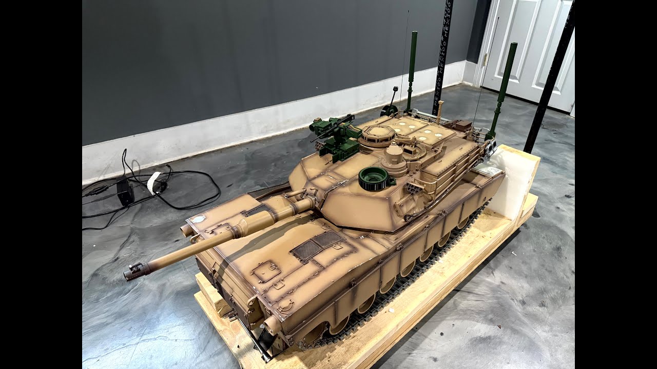 Henglong 1/8 Scale Abrams: Major Updates