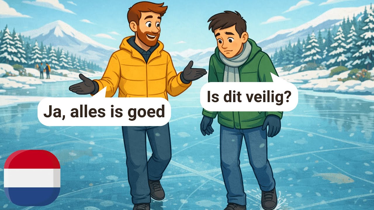 Learn Real Dutch Conversations (With Subtitles) | A1-A2 | Winter Time Together