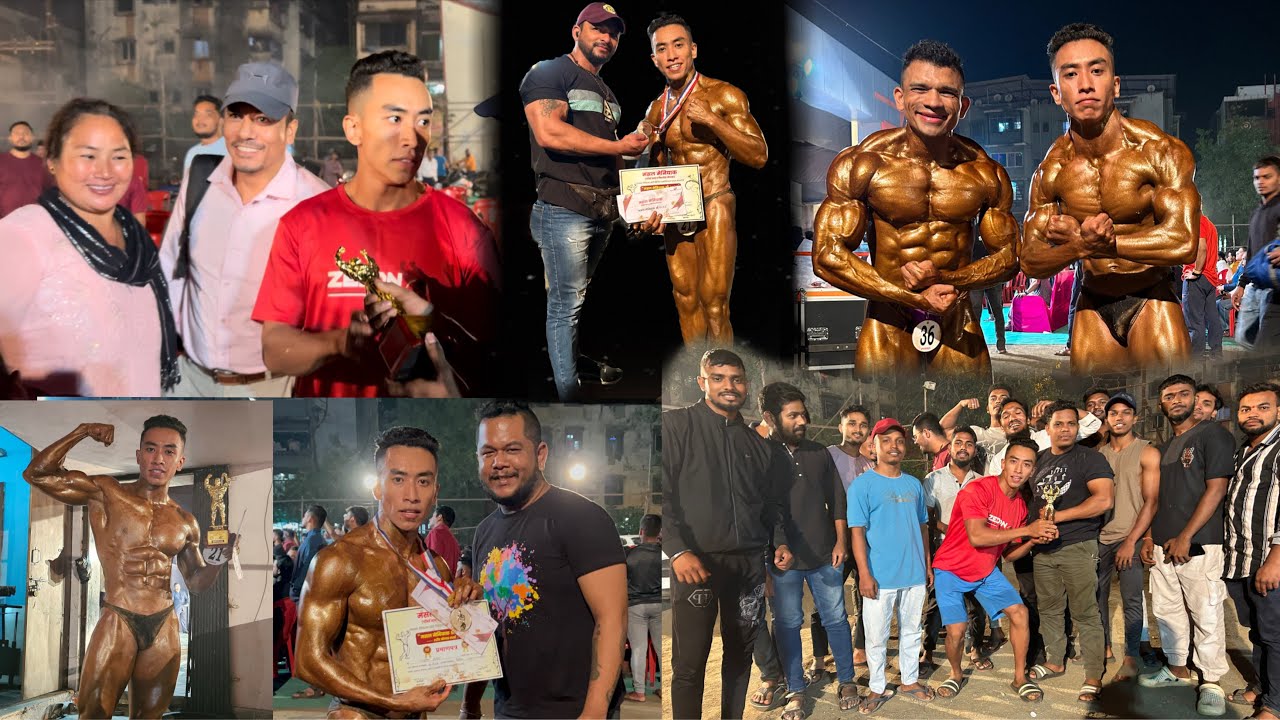 Muslemainia shree 2023 bodybuilding competition sainagar vasai #C_lama_vlogs