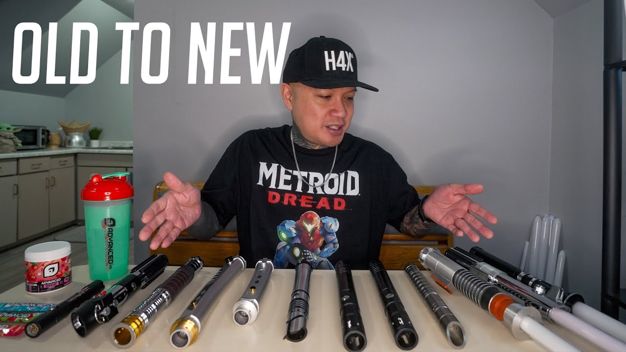 Neopixel lightsaber, Xenopixel, proffie, baselit comparison