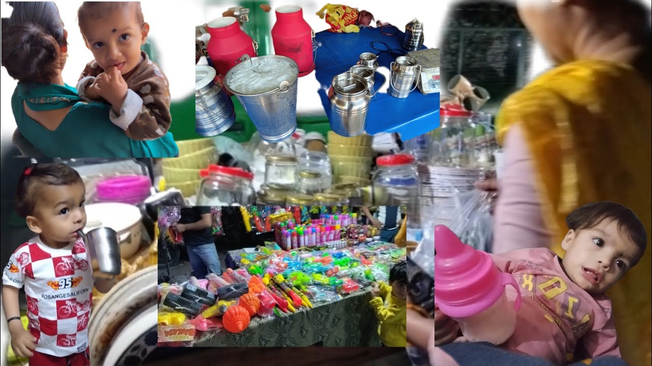  aj ham market Gaye sabji lene ke liye kuchh kapde Rudra ke liye lai ❤️😊🛍️👚🫛