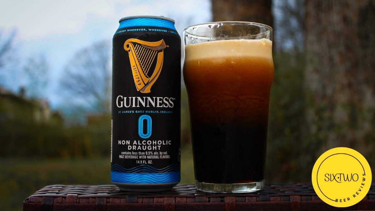 Guinness Draught 0.0 Irish Dry Stout | Guinness Brewery | Beer Review